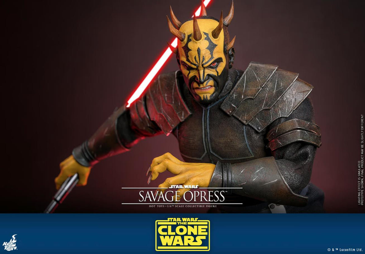 Hot Toys Star Wars The Clone Wars Savage Opress 1/6 Action Figure