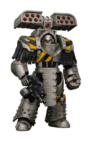 JOYTOY lron Warriors Tyrant Siege Terminator with Rocket Launcher - Warhammer The Horus Heresy - 1/18 Scale Collectible Figure
