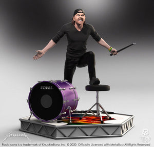 Knucklebonz Metallica Rock Iconz Lars Ulrich Statue