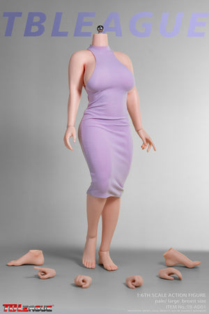 Phicen TBLeague TB-AD01 - Pale, Large Bust Female - 1/6 Scale Seamless Action Figure