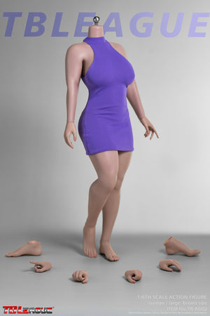 Phicen TBLeague TB-AD02 - Suntan, Large Bust Female - 1/6 Scale Seamless Action Figure