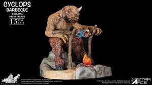 Star Ace Toys Cyclops Barbecue Scene - The Seventh Voyage of Sinbad - Ray Harryhausen - 1/8 Scale Collectible Statue