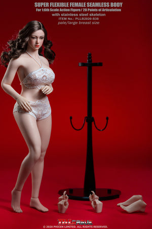 Phicen TBLeague S38 - Pale, Large Bust Female - 1/6 Scale Seamless Action Figure