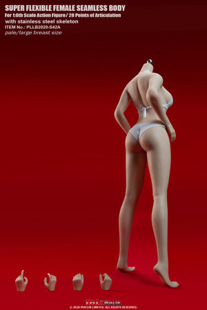 Phicen TBLeague S42A - Pale, Large Bust Female - 1/6 Scale Seamless Action Figure