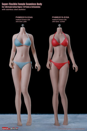 Phicen TBLeague S34A - Pale, Medium Bust Female - 1/6 Scale Seamless Action Figure